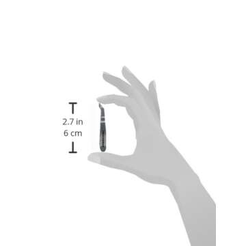 Tweezerman Men's Mini Hangnail Squeeze Snip Nipper, Silver