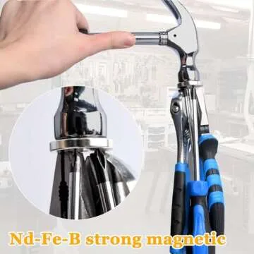 60 Pcs Strong Neodymium Disc Magnets with Hole, Small Permanent Round Ring Rare Earth Magnets Heavy Duty, for Cabinets Lockers Cruise Crafts DIY Industrial Screws (8 x 3 mm Hole 3 mm)