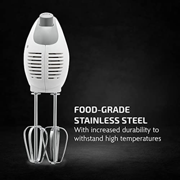 OVENTE 5 Speed Electric Hand Mixer for Baking