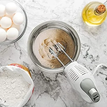 OVENTE 5 Speed Electric Hand Mixer for Baking