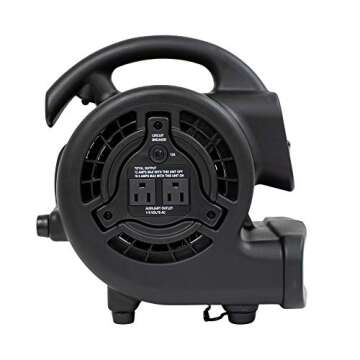 XPOWER P-80A Mini Mighty Air Mover for Fast Drying Solutions