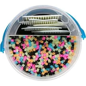 Perler Beads Glow in The Dark 5000pcs Craft Kit