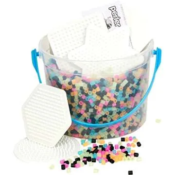 Perler Beads Glow in The Dark 5000pcs Craft Kit