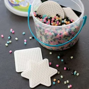 Perler Beads Glow in The Dark 5000pcs Craft Kit