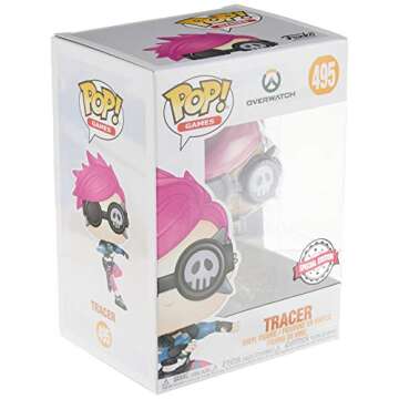 Exclusive POP! Funko Overwatch Tracer Punk Skin Figure 495