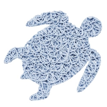 Soap Savers for Bar Soap/ShampooConditioner Bars, Made in USA by Luxiny |Lifts Bars in Soap Dishes & Shower Soap Holders |Handmade Soap Lasts Longer |Bars Dry Between uses(Blue Sea Turtle)