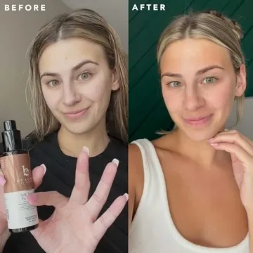 Face Tanner Serum with Anti-Aging for Radiant Skin