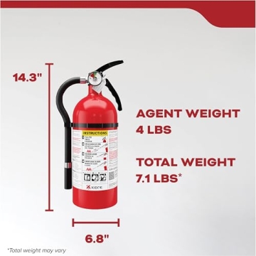 Kidde Fire Extinguisher for Home and Office - Effective Safety Tool