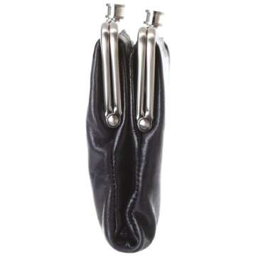 HOBO Lauren SU Wallet,Black,One Size