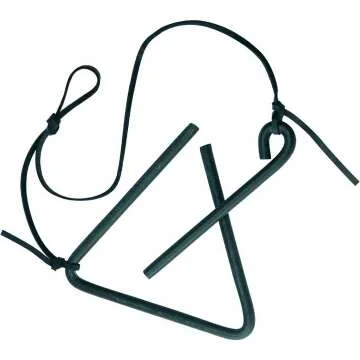 Lodge Chuckwagon Dinner Bell with Striker, Black