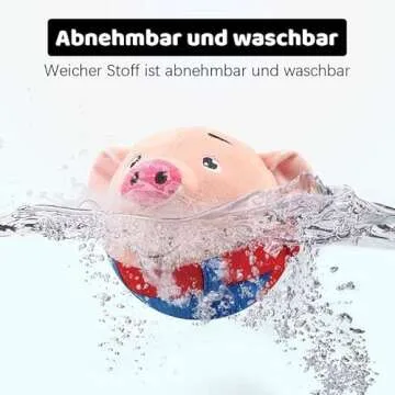 Active Moving Plush Dog Toy - Fun & Squeaky Interactive Ball