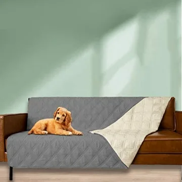 Premium Ameritex Waterproof Dog Bed Cover for Furniture