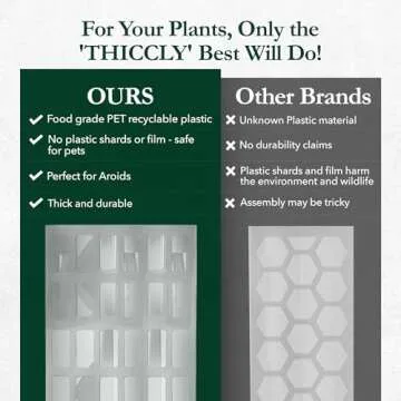 THICCLY V2 Large GrowPole for Climbing Plants - 5 Pcs