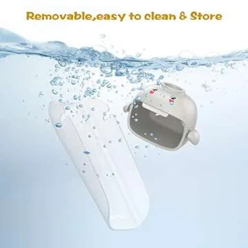 Maliton Faucet Extender for Toddlers, Sink Extender for Kids Hand Washing, Suitable for Bathroom, Kitchen, Bathtub Sink, Fits Most Faucets (2 Pack, Grey)