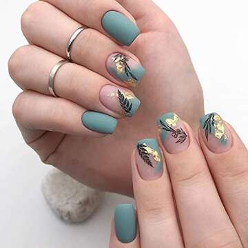 Kalolary 29Pcs Nail Stickers for Easy DIY Nail Art