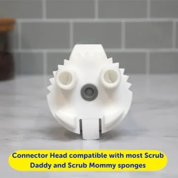 Scrub Daddy Soap Dispensing Dish Wand with Scraper
