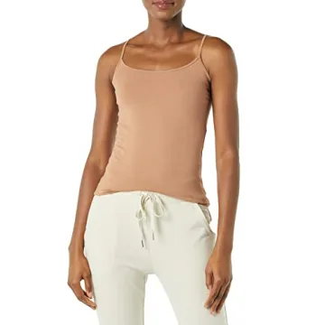 Amazon Essentials Slim-Fit Camisoles Pack of 4 in Soft Colors