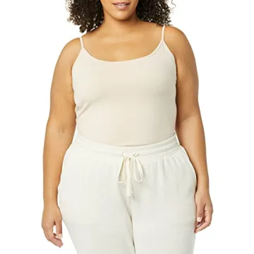 Amazon Essentials Slim-Fit Camisoles Pack of 4 in Soft Colors