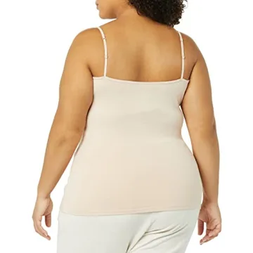 Amazon Essentials Slim-Fit Camisoles Pack of 4 in Soft Colors