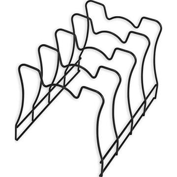 Simple Houseware SimpleHouseware Kitchen Pot Lid Rack Holder Organizer, Bronze