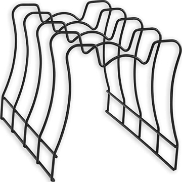 Simple Houseware SimpleHouseware Kitchen Pot Lid Rack Holder Organizer, Bronze