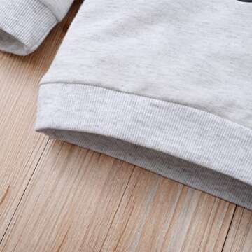 CIYO Valentine's Day Toddler Sweatshirt for Boys and Girls