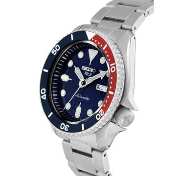 Seiko Men's Analogue Automatic Watch with Stainless Steel Strap SRPD53K1