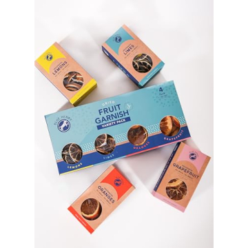 BlueHenry Dried Citrus Wheels Variety Pack for Cocktails