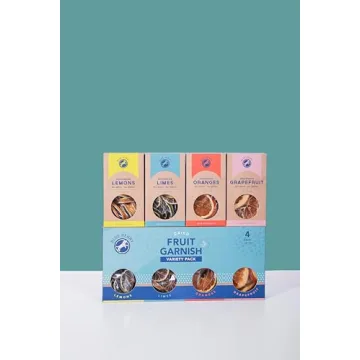 BlueHenry Dried Citrus Wheels Variety Pack for Cocktails