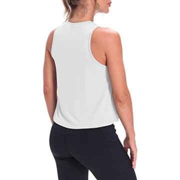 Mippo Women’s High Neck Workout Tank Tops - Stylish Athletic Wear