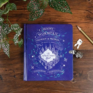 Harry Potter Marauder's Map Diary for Kids - 216 Pages