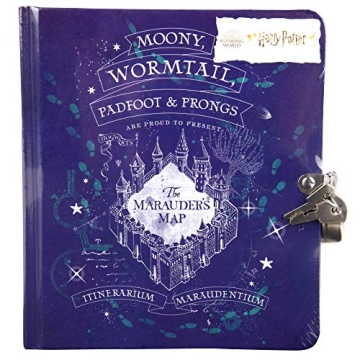 Harry Potter Marauder's Map Diary for Kids - 216 Pages