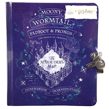 Harry Potter Marauder's Map Diary for Kids - 216 Pages