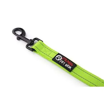Primal Pet Gear Dog Leash with Padded Handles for Comfort