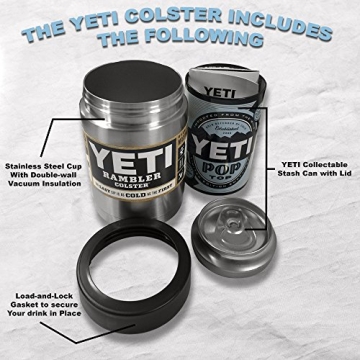YETI Colster Can and Bottle Holder for Maximum Cold