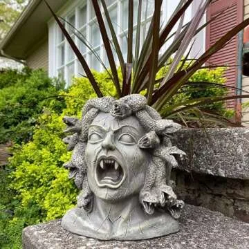 Darware Medusa Head Planter - Unique Garden Decor for All