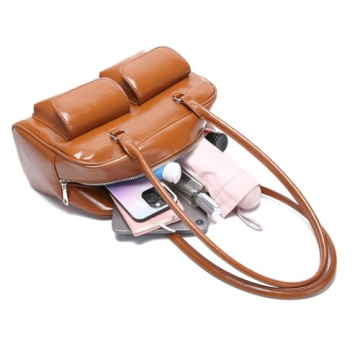 Retro Top Handle Shoulder Bag Stylish and Waterproof