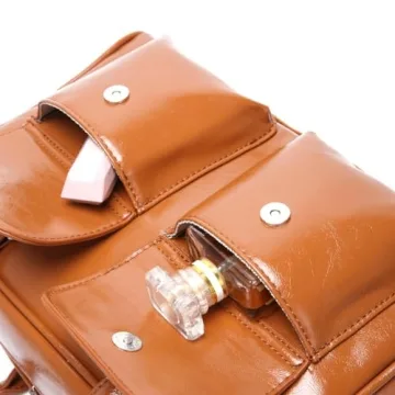 Retro Top Handle Shoulder Bag Stylish and Waterproof