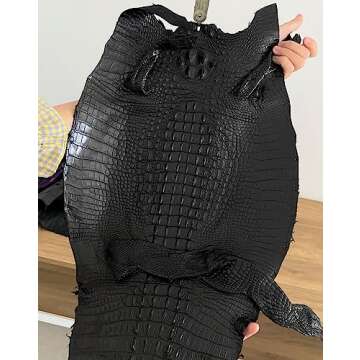 Authentic Alligator Hide Leather Skin for Crafting Projects