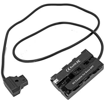GyroVu D-Tap to Dummy Battery Adapter Cable for Filmmakers