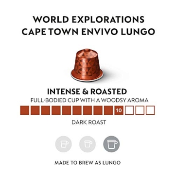Nespresso Cape Town Envivo Lungo Coffee Pods 50 Count