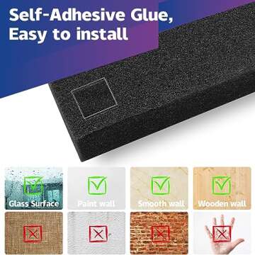 12 Pack Acoustic Panels, 12"X 12"X1" Sound Proof Foam Panels, High Density Soundproofing Wall Panels for Home Studio, Acoustic Foam Wedges Absorbing Noise (Gray)