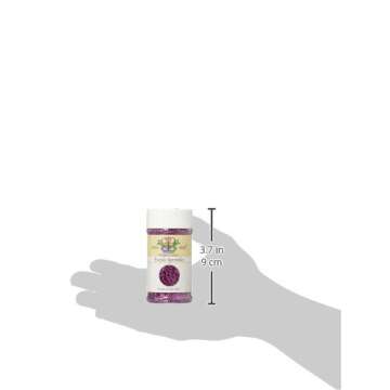 Nature's Colors Purple Sugar Sprinkles for Baking and Desserts