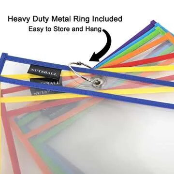 Nutsball Reusable Dry Erase Pockets - Classroom Supplies