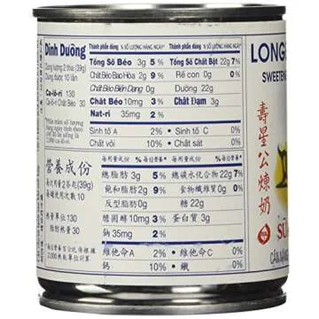 Longevity Sweetened Condensed Milk - Rich Flavor Pack of 4