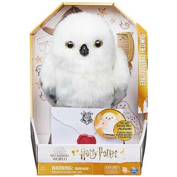 Wizarding World Harry Potter, Enchanting Hedwig Interactive Owl with Over 15 Sounds and Movements an...