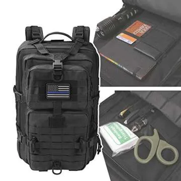 Hannibal Tactical MOLLE Assault Backpack for Outdoor Needs