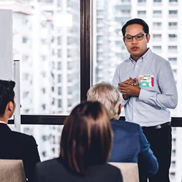 Chinco Magnetic Name Tags - Strong Adhesive Badge Magnets