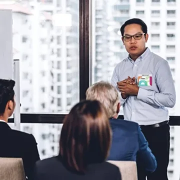 Chinco Magnetic Name Tags - Strong Adhesive Badge Magnets