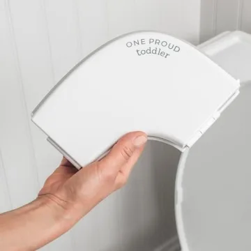 One Proud Toddler Travel Potty Seat - Ultra Compact, No-Pinch Hinges & Easy to Clean